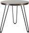 Salontafel Palma - 49 x 49 cm - Nickel
