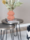 Salontafel Palma - 49 x 49 cm - Nickel