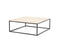 Salontafel Robin 100x100 - naturel | Eleonora