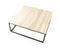 Salontafel Robin 120x120 - naturel | Eleonora