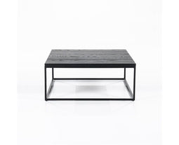 Salontafel Robin 80x80 - zwart | Eleonora