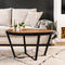 Salontafel rond, 60 cm, B430 bruin