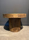 Salontafel rond - bijzettafel - salontafel mangohout Ø50cm