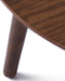 Salontafel Rond Donkerbruin - Eikenhout - Set van 2 - House Nordic