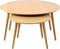 Salontafel Rond Naturel - Eikenhout - Set van 2 - House Nordic
