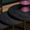 Salontafel rond - Salontafel Daan - Salontafel industrieel set van 3