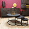 Salontafel rond - Salontafel Daan - Salontafel industrieel set van 3