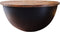 Salontafel Rond Zwart - Industrieel Design - Mangohout 88 cm - NIDI XL