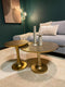 Salontafel - Salontafel rond - Salontafel goud