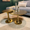 Salontafel - Salontafel rond - Salontafel goud