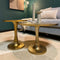 Salontafel - Salontafel rond - Salontafel goud