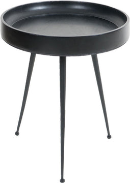 Salontafel Sarno Zwart 40 x 40 cm