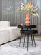 Salontafel Sarno Zwart 50 x 50 cm