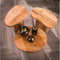 Salontafel set/3 shape - Massief acacia naturel