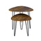 Salontafel set van 2 - Mango driehoek