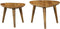 Salontafel Set van 2 Omaha - Mangohout Naturel