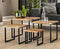 Salontafel Timber set van 4 acacia - naturel | Meubelplaats