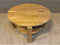 Salontafel Torez rond eiken 80 cm - Naturel