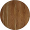 Salontafel Zurich - 80x80x42 - Naturel/zwart - Swiss edge - Acaciahout/metaal