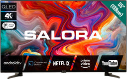 Salora 55QLEDTV Zwart