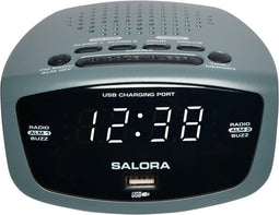 Salora CR627usb Digitale wekker