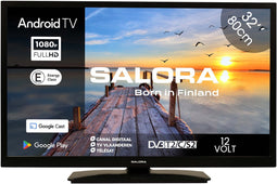 Salora MOBILE32TV - 32 Inch tv - Smart TV - 12 volt stekker - 2025