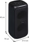 Salora PARTYBOX220 - Party Speaker - Box - Speaker - Partybox - Zwart