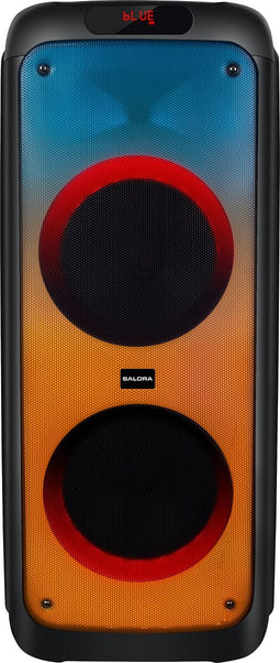 Salora PARTYBOX500 - Party Speaker - Box - Partybox - Boombox - 500 watt - LED verlichting