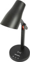 Salora TLQ300 - Bureaulamp - Tafellamp - Bureaulamp led dimbaar - Qi - Charge - Smartphone - Zwart