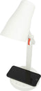 Salora TLQ310 - Bureaulamp - Tafellamp - Bureaulamp led dimbaar - Qi - Charge - Smartphone - Wit