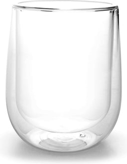 Salt&Pepper - Beker 36cl dubbelwandig glas - Paris - set/2