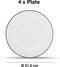 Salt&Pepper Contour Wit - Serviesset