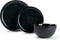 Salt&Pepper Saffier Mielo - Serviesset - 4 Persoons - 12 Delig - Blauw/Groen