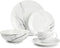 Salt & Pepper Serviesset Stone Marmer 20-delig / 4 personen