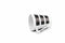 Salt&Pepper Stripes Beker - 0,36 l - Zwart - 4 stuks