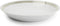 Salt&Pepper Stripes diep bord - 23 cm - grijs - 6 stuks