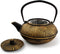 Salt&Pepper - Theepot 80cl strepen goud/zwart - My Tea