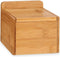 Salt Shaker with Lid Brown Bamboo (14 x 9 x 11,5 cm)