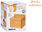 Salt Shaker with Lid Brown Bamboo (14 x 9 x 11,5 cm)