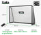 Salta Legend - Groot voetbaldoel inclusief trainingswand / doelwand / schietnet en grondankers - 300 x 200 x 90 cm - Voetbalgoal voor kinderen en volwassenen - Zwart - Voetbal training doel