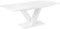 SALTUM - Uitschuifbare eettafel - Wit - 90 x 160/200 cm - MDF