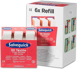 Salvequick vingerpleisters beige Ref. 6496 - 6 pack