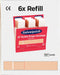 Salvequick vingerpleisters beige Ref. 6496 - 6 pack