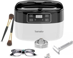 Samako Professionele Ultrasoon Reiniger - Reinigingsapparaat - Ultrasoonbad - Brillen - Sieraden - H