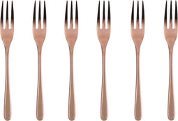 Sambonet Gebaksvorkjes Taste Koper 6 Stuks