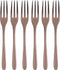 Sambonet Gebaksvorkjes Taste Koper Vintage 6 Stuks