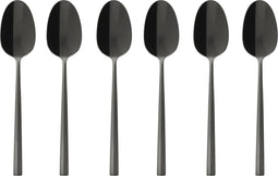Sambonet Koffielepels Rock Zwart 6 Stuks