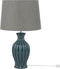 SAMINA - Tafellamp - Grijs - Keramiek