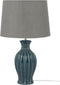 SAMINA - Tafellamp - Grijs - Keramiek