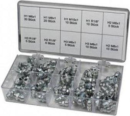 Samoa-Hallbauer Professionele Conus Smeernippel Assortiment 'Serie H', 110 stuks
